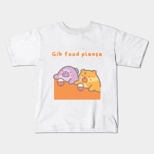 Gib food please Kids T-Shirt